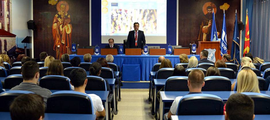 ON UTMS WAS HELD SOLEMN ACADEMIC CLASS WITH THE STUDENTS FROM THE FIRST YEAR