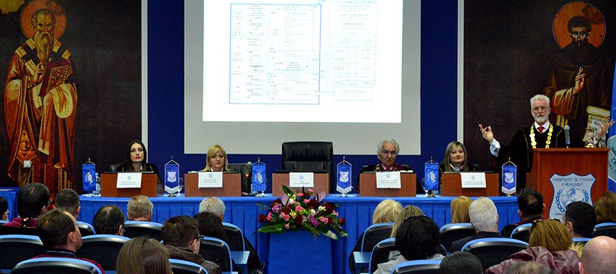 ADDRESS OF THE RECTOR OF UTMS BEFORE THE MASTER STUDENTS, POSTGRADUATE STUDIES