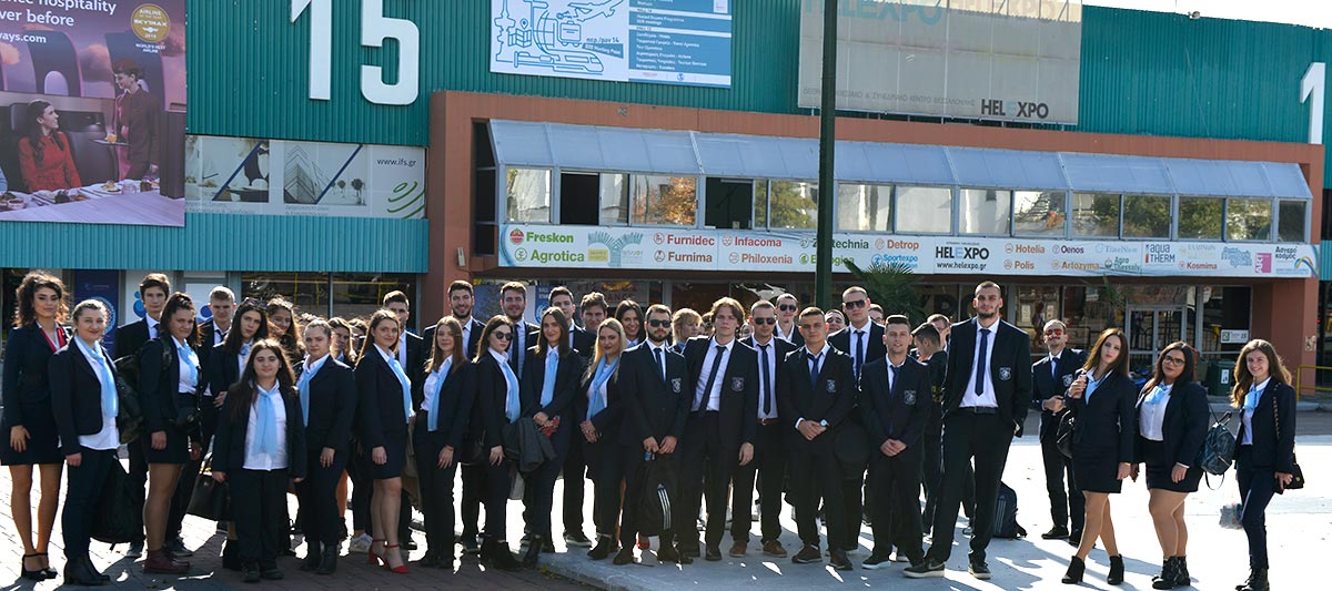 СТУДЕНТИТЕ ОД УТМС НА НАСТАВНО-НАУЧЕН ПРАКТИКУМ НА САЕМОТ ЗА ТУРИЗАМ „PHILOXENIA“ ВО СОЛУН