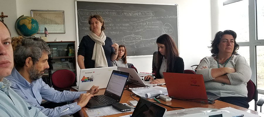 UNIVERSITY OF TOURISM AND MANAGEMENT IN LECCE (IT) FOR THE KICK OFF MEETING OF ALL ROUTES LEAD TO ROME, AN ERASMUS+ PROJECT, NOVEMBER 28, 2019