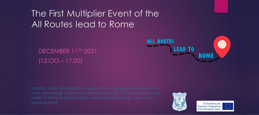 THE FIRST MULTIPLIER EVENT OF THE ALL ROUTES LEAD TO ROME