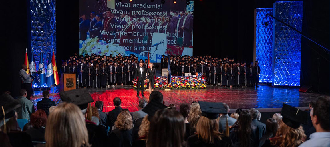 Величенствена промоција на дипломци и магистри од Универзитет Скопје