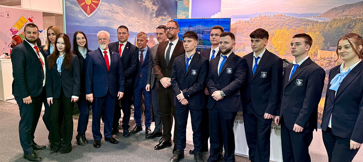 Студентите од Универзитет Скопје во посета на саемот за туризам „FITUR"